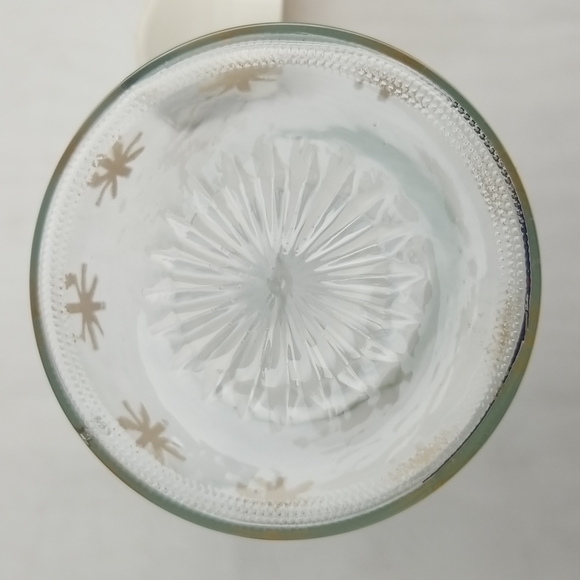 Log Cabin Mid Century Starburst Syrup Pitcher - Picture 4 of 15